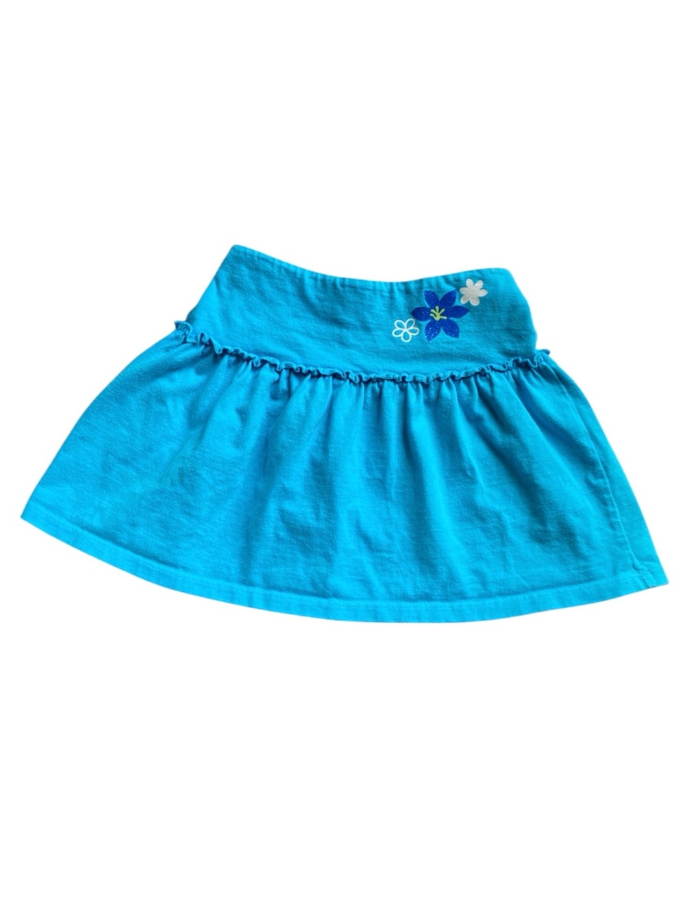 Girl Connection Y2K Vintage Blue Cotton Skirt